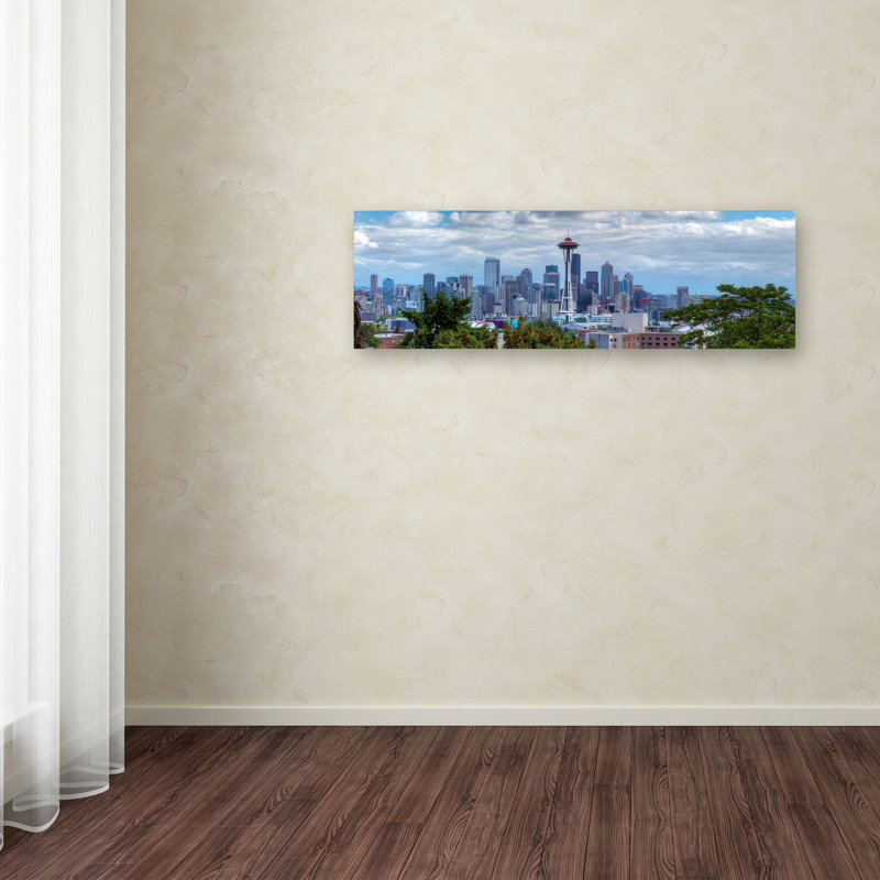 Schoodic, «Seattle», photographie sur toile tendue, H 6 po x l 19 po