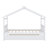 Wooden House Bed With Trundle Bed-1586855604
