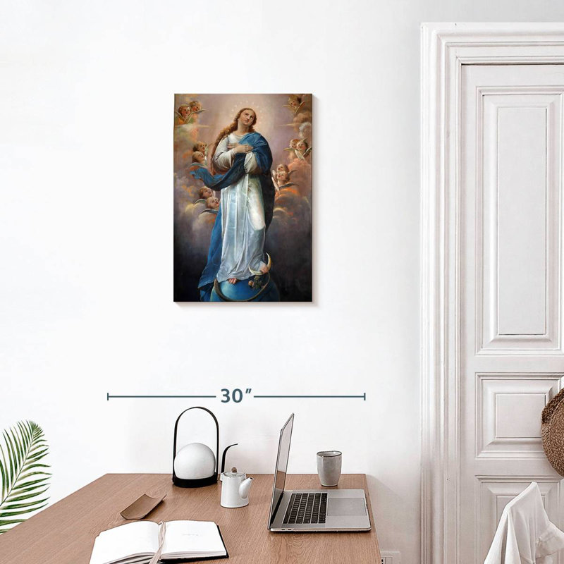 Adella Virgin Mary, 24" H x 16" W