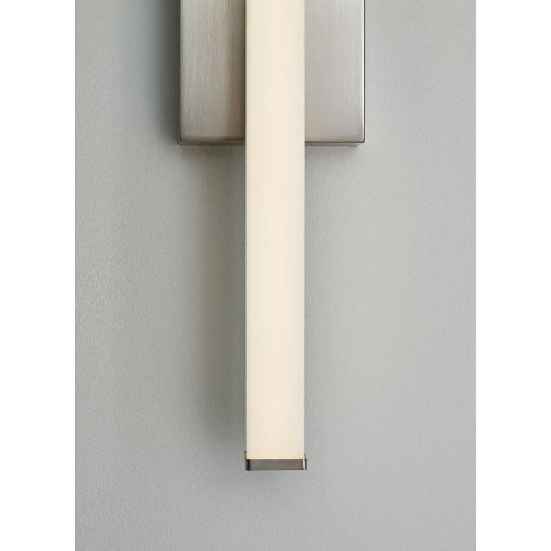 Lufe Square 24 Bath, Satin Nickel