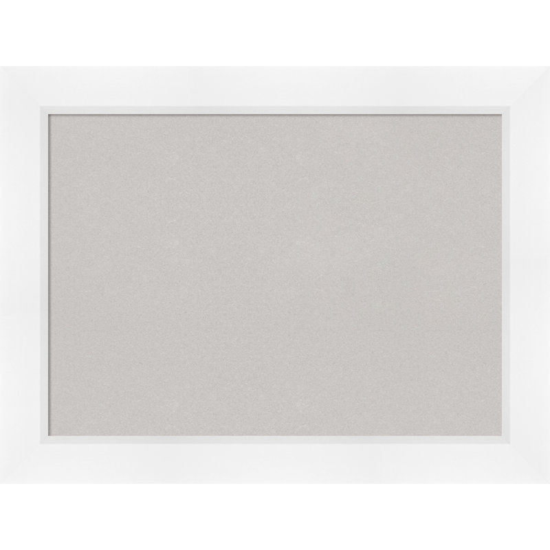 Tableau blanc incliné, tableau d'affichage en liège gris, tableau d'organisation, tableau d'affichage, H 25 po x l 33 po