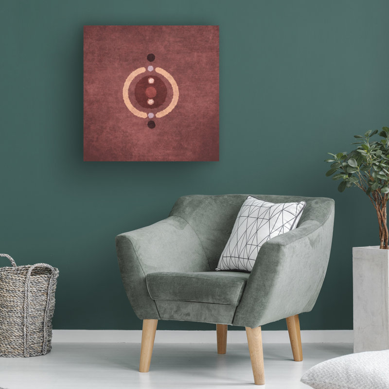 Œuvre d'art sur toile, Bachelo, H 14 po x l 14 po