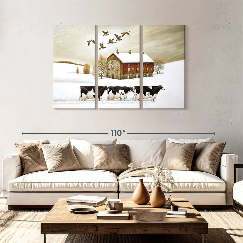 Brampt Glenn Mills, 48" H x 74" W