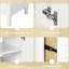 Meuble-lavabo de 30 pouces avec lavabo, 2 tiroirs et porte Warrick - Conception fonctionnelle, construction en bois massif, rails de tiroir lisses, lavabo, meuble de rangement autoportant de style moderne 30 po-121074388