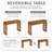 Brandasia Weave Hall Console Table/Desk-668412334