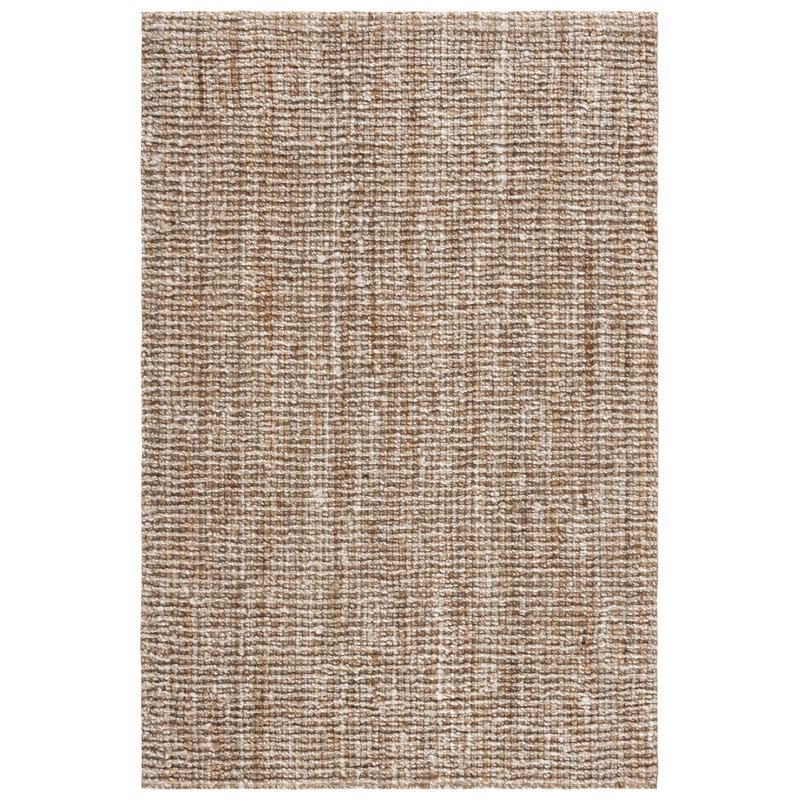 Tapis en jute tissé à la main Ralph Lauren naturel / ivoire, Rectangle 3 pi x 5 pi