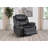 Niculai Upholstered Power Recliner Chair Dark Grey-636499527