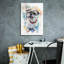 «Cute Animals Shih Tzu In Glasses» par Lindsay Kivi, art mural sur toile-303101328