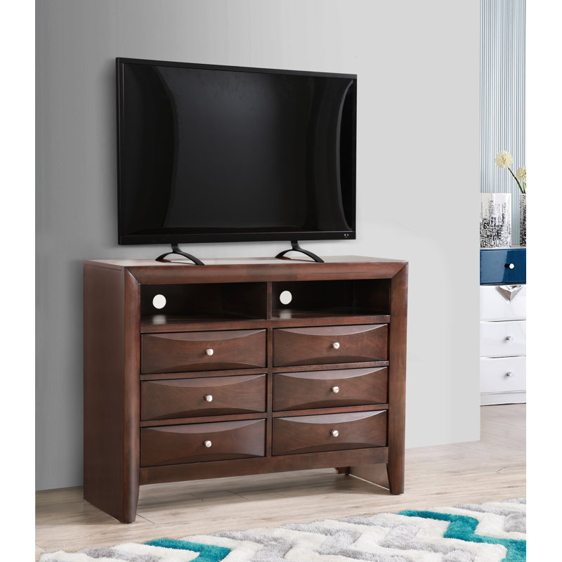 Marilla 47'' W 6 - Drawer Dresser, Cappaccino