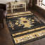 Tapis tribal noir Sud-Ouest Tribes-1866389904