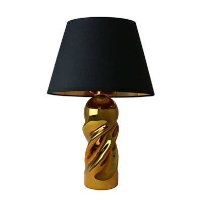 Pillar Glass Table Lamp