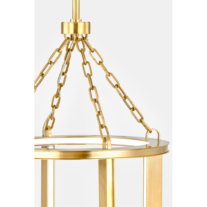 Tournu 1 Light Lantern, 28.75" H x 16.25" W x 16.25" D