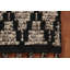 Tapis décoratif à chevrons en laine de style oriental marocain 2 x 3
