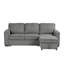 Canapé-lit modulaire en chenille Maslynn-97561014