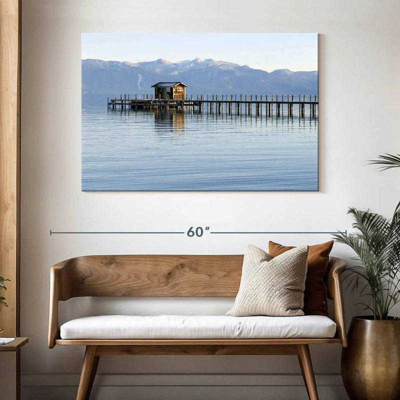 Chalet en bois Alvord Lake Tahoe, H 32 po x l 48 po
