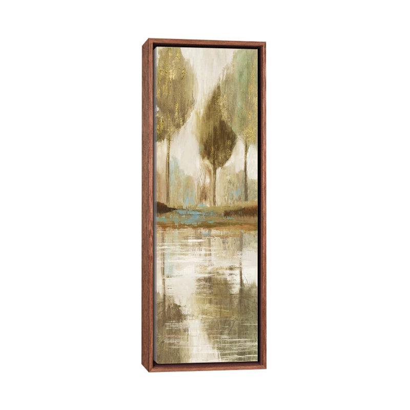 «Forest View II» par Allison Pearce, reproduction d'art panoramique sur toile, H 36 po x l 12 po x P 1,5 po
