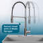 22,875 po X 23,5 po Ensemble de lavabo utilitaire en plastique 19 gallons avec robinet rétractable à grande arche-59271809-59271808
