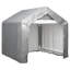 Dakota Fields Storage Tent Grey 1.8x1.8m Galvanised Steel