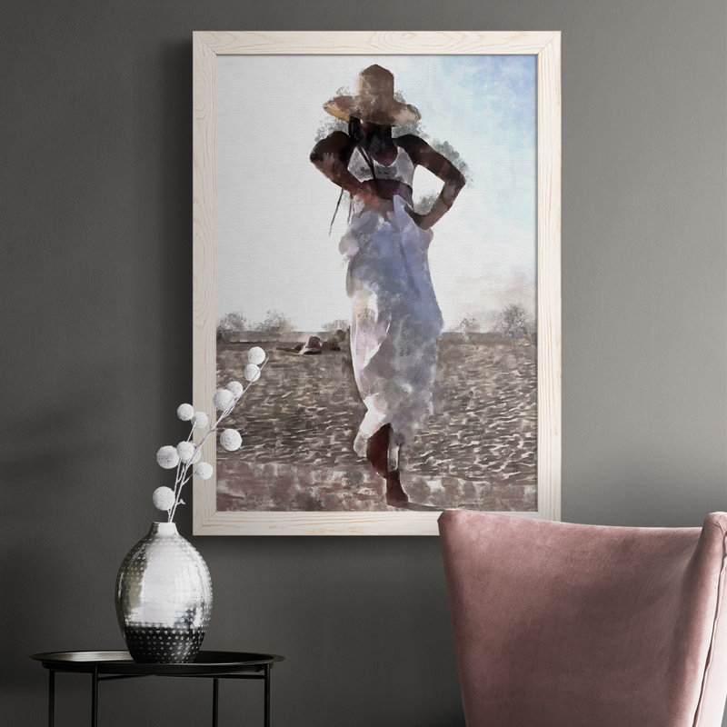 Aubriauna Her Dance I, reproduction d'art sur toile, Blanc, H 37,5 po x l 27,5 po x P 1 po