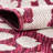 Magenta/Ivory Indoor/Outdoor Rug-1434773326