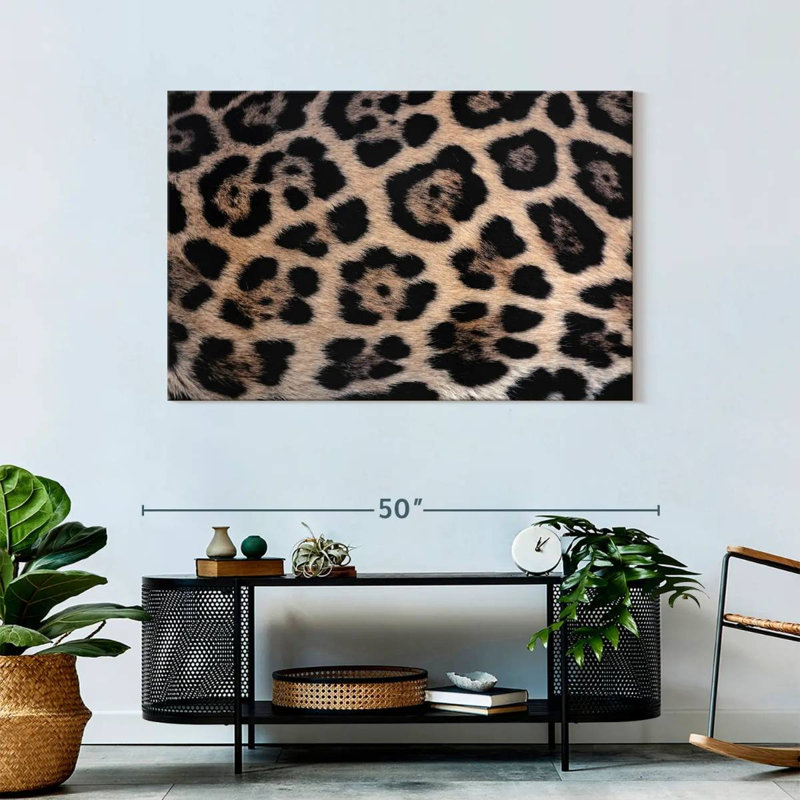 Brampt Jaguar Fur, 30" H x 45" W