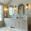 Contemporary Oval Scalloped Bathroom Vanity Wall Mirror | Stainless Steel Frame-1793070129-1790327725