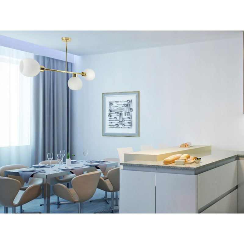 Alyissa 3 - Light Sputnik Chandelier