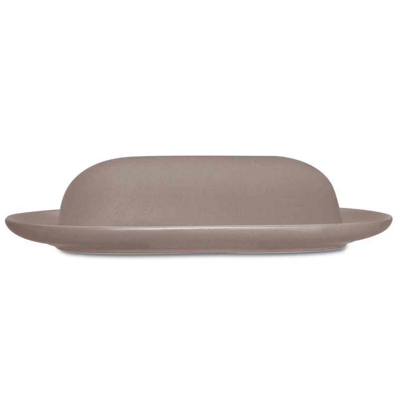 Beurrier couvert Norwake Colorwave, L 8,5 po x H 2,25 po, Argile