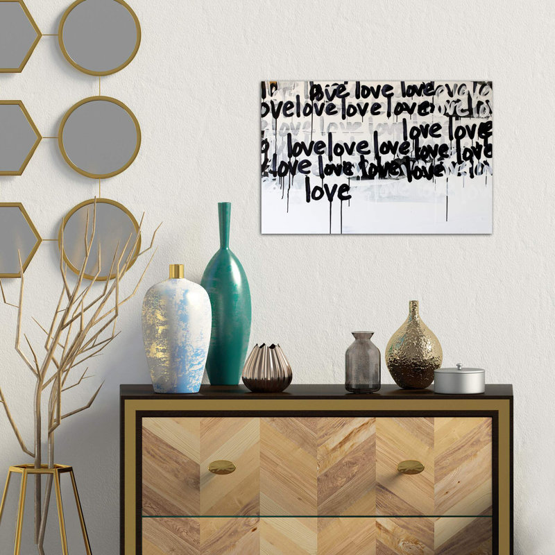 Messy Love by Kent Youngstrom - Wrapped Canvas Print, 66.04 cm H x 45.72 cm W x 1.91 cm D