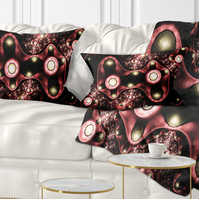 Coussin lombaire artful floral 3d