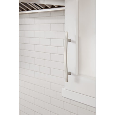 Cyprus 5-1/16 inch (128mm) Center-to-Center Satin Nickel Cabinet Pull