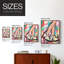 Reproduction encadrée Pop Glam - bois massif-1201059466-1201059458