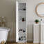 Tall Narrow Storage Cabinet 70.87" Tall Bathroom Cabinet With 3 Adjustable Shelves, Single Door, Space-Saving Corner Cupboard For Small Spaces For Living Room/Kitchen/Laundry/Bedroom-751999801