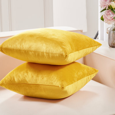 Housse de coussin carré en velours