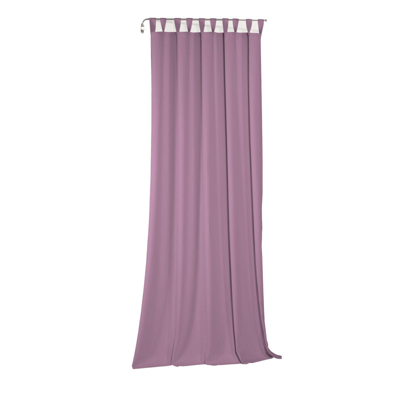 Newbury 67% Polyester And 33% Cotton Single Panel, 130cm wide x 295cm high, Lilac