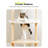 Overlooking Wooden 5-Level Indoor Cat Tower