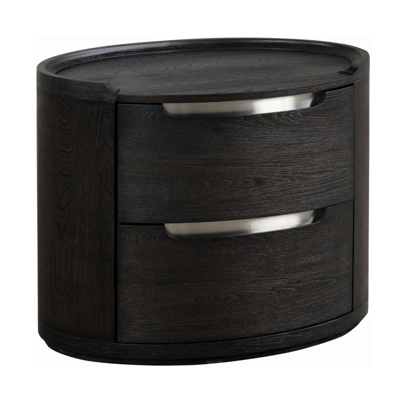 Table de chevet, noir