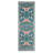 Farmhouse Floral Machine Washable Rug with Non Slip TPR Backing Soft Thin Foldable Mat Botanical Butterfly Printed Carpet Low Pile Non Shedding Carpet-753450852