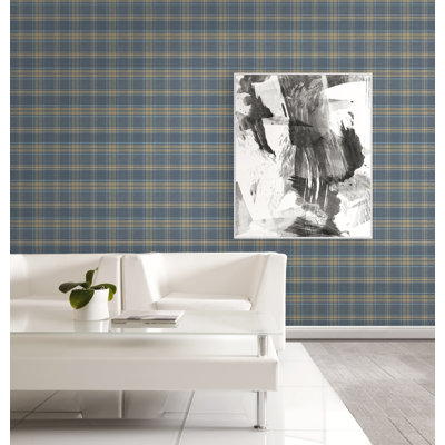 Coraine Plaid Double Roll