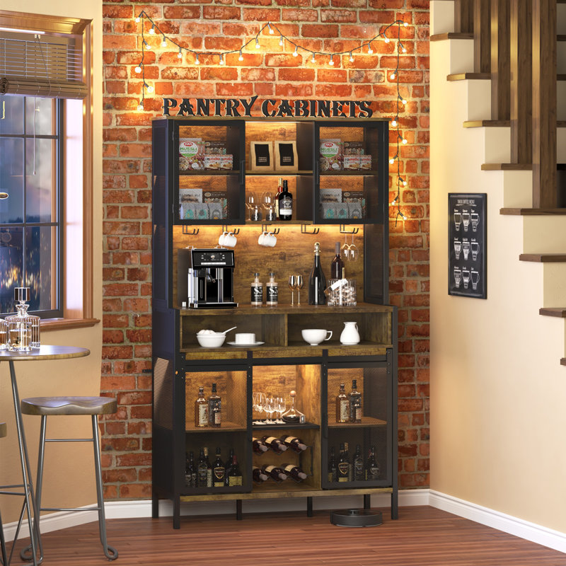 Garde-manger Guitterez, Brun rustique