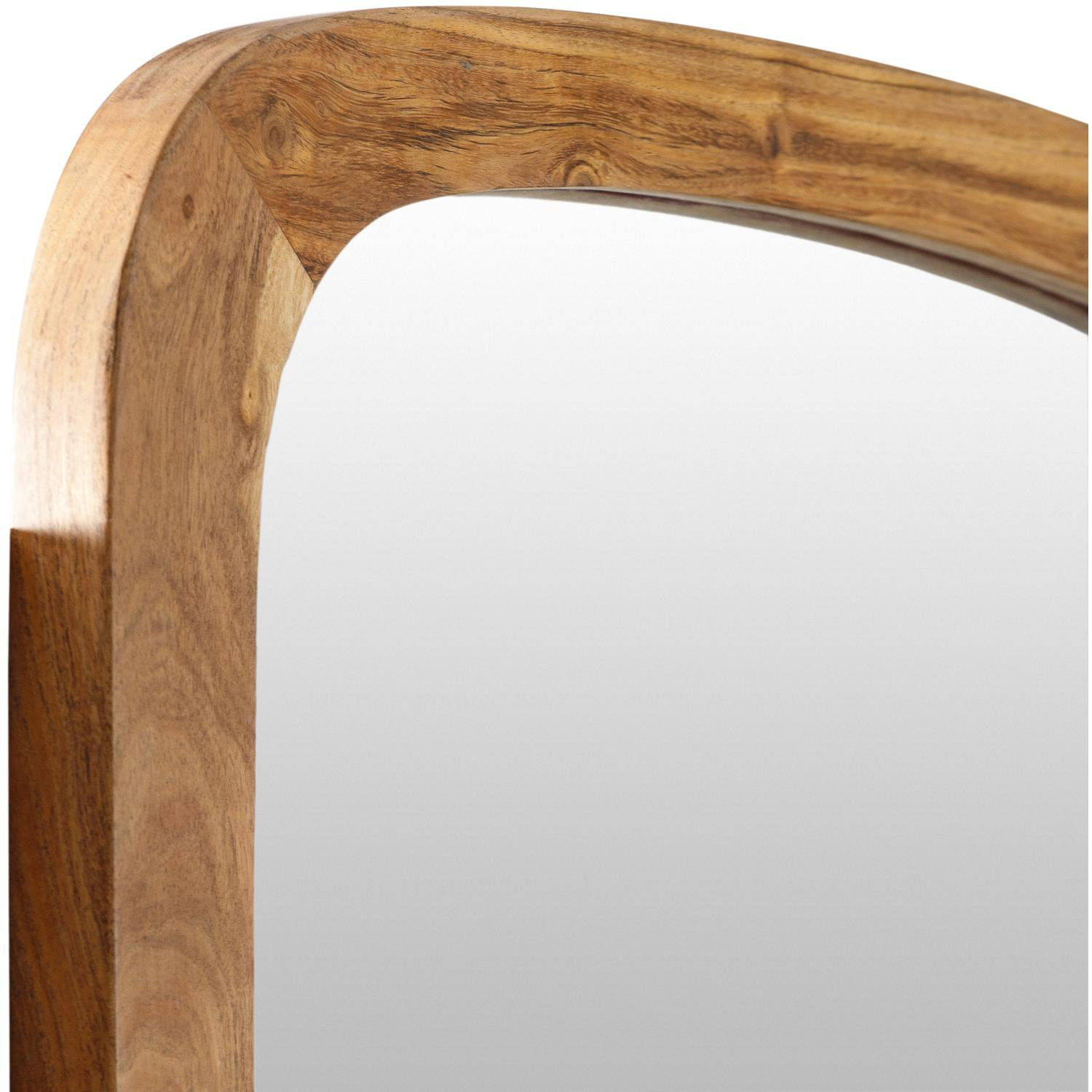 Adalaide Rectangle Mirror, Brown