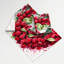 Tapisserie murale fruit framboise rouge-133646059