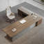 Bureau de direction minimaliste moderne avec armoires latérales 110,24 "-1562453170