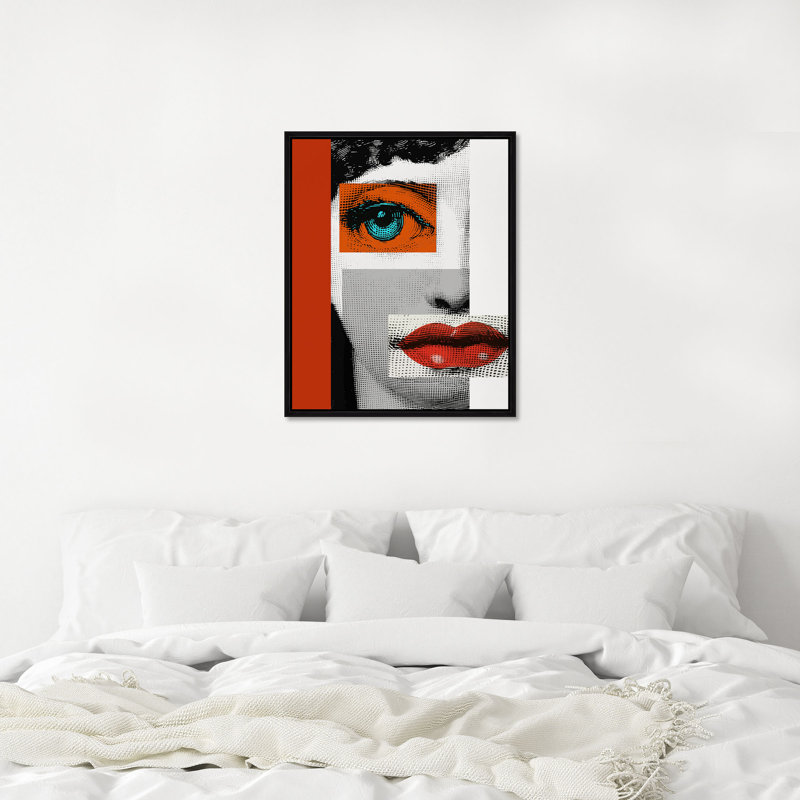 «Botched 55» par Jeffrey Goodman - Impression sur toile, H 46,75 po x l 37,75 po, Verre
