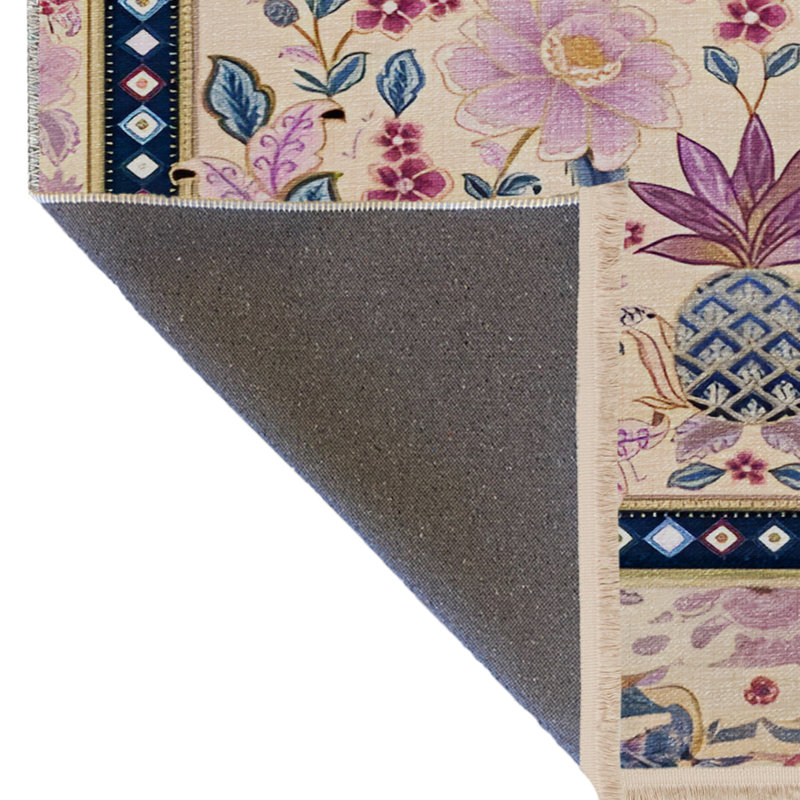 Duttko Performance Washable Floral Indoor / Outdoor Rug, Rectangle 2'7'' x 7'10''