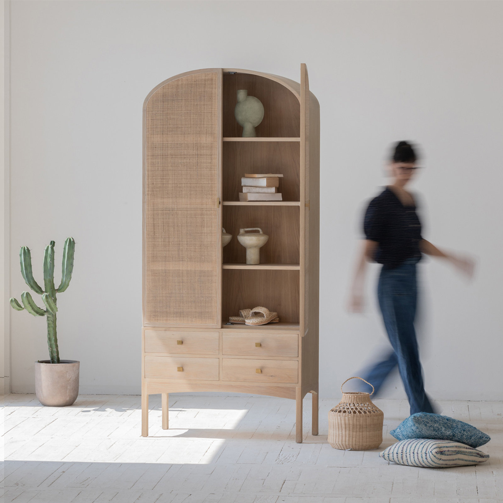 Rosanna 79" Tall 2-Door Cabinet