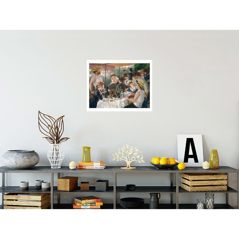 «Luncheon of the Boating Party» par Pierre-Auguste Renoir - Impression giclée, H 22 po x l 28 po