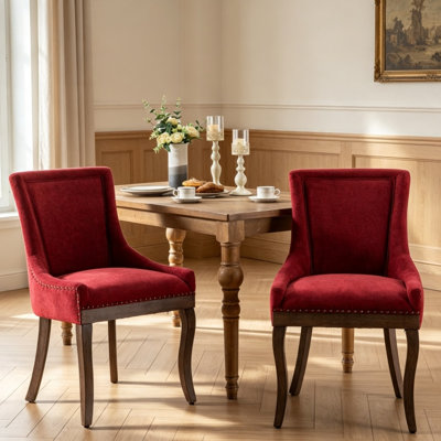 Ensemble de 2 chaises de salle à manger rembourrées Ultra
