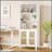 Tall With 5 Tier Wooden Shelves,  For Stylish And Functional Storage In Any Room-639138533