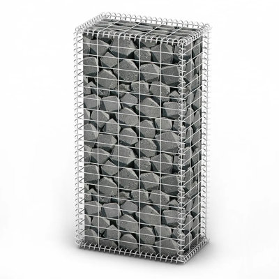 Gesele Grey Metal Gabion Basket